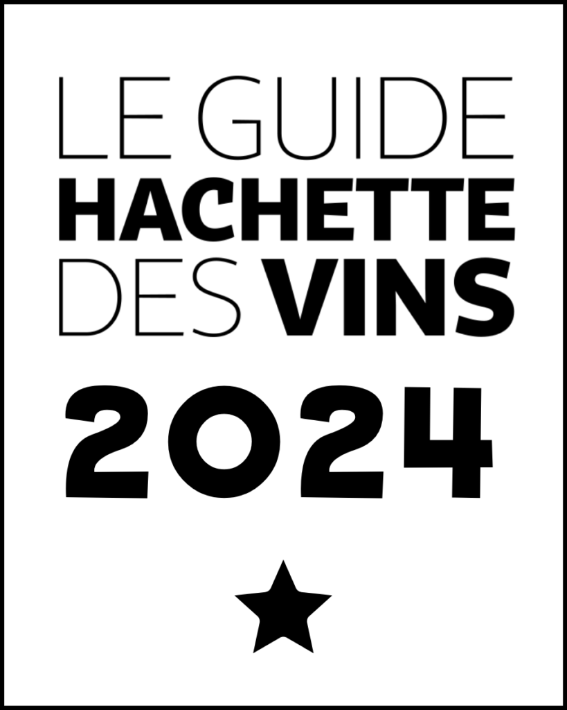 Une étoile au guide hachette des vins