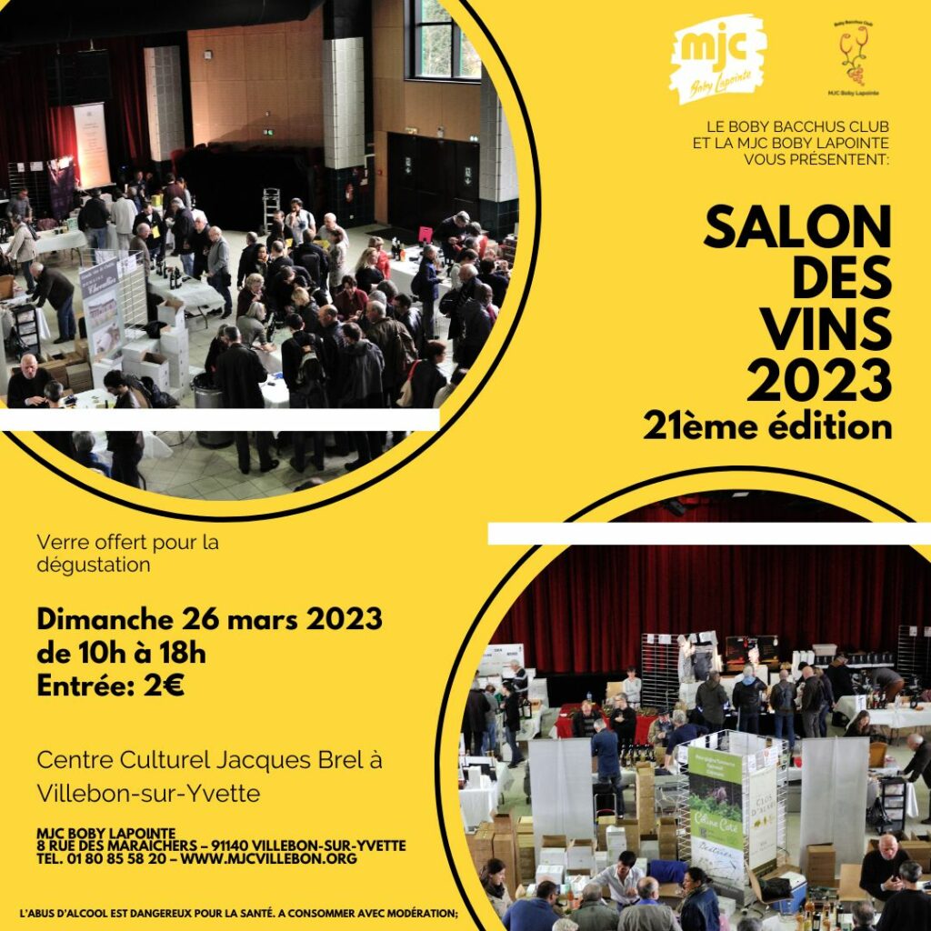 Salon des vins 2023 Villebon Sur Yvette